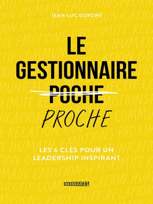 cover image of Le gestionnaire proche